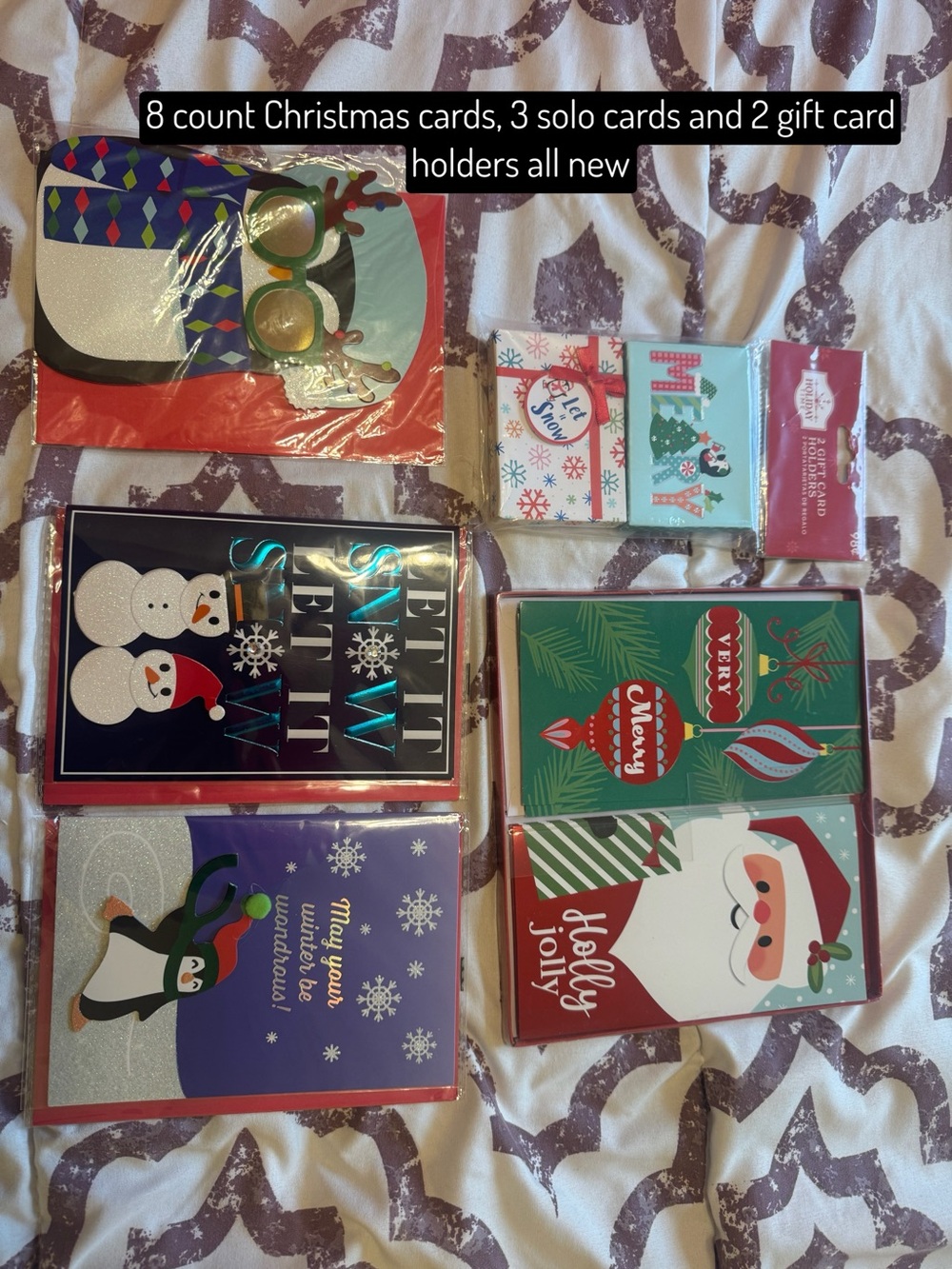 Holiday Decor and card lot!